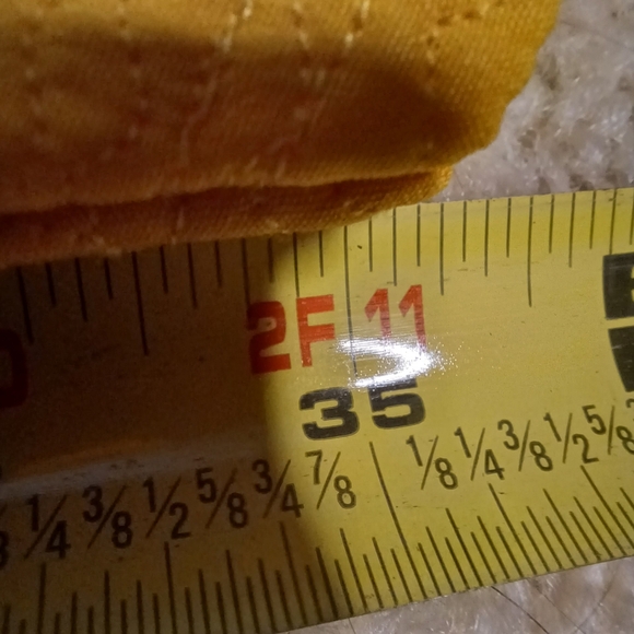 Beautiful Chiffon Sunflower Yellow Floral Blouse & Pants set w Sequence - Picture 13 of 14